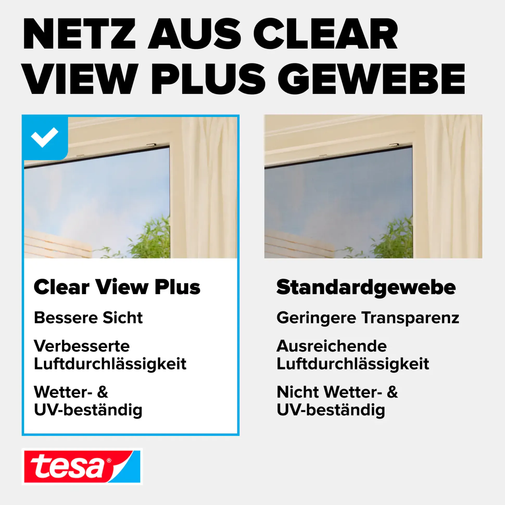 tesa Fliegenschutz-Tür FALT 100 x 220 cm anthrazit/weiß kürzbar
