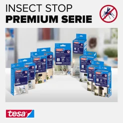 tesa Insektenschutz-Fenster SUN PROTECT 130 x 150 cm anthrazit