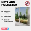 tesa Insektenschutz-Fenster Klettband OPEN/CLOSE 130 x 150 cm anthazit