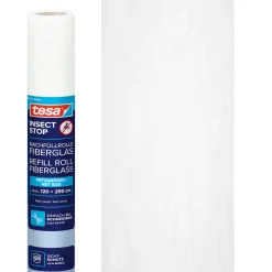 tesa Insektenschutz-Gitter COMFORT Ersatzrolle 120 x 250 cm weiß