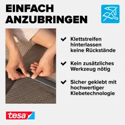 tesa Insektenschutz-Lamellenvorhang Standard 95 m x 220 cm schwarz