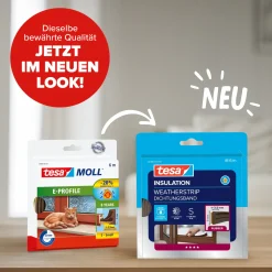 tesa Insulation E-Profil Classic 6 m, braun