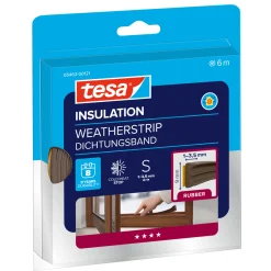 tesa Insulation E-Profil Classic 6 m, braun
