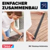 tesa Lamellentür Premium Teleskop 95 x 220 cm anthrazit