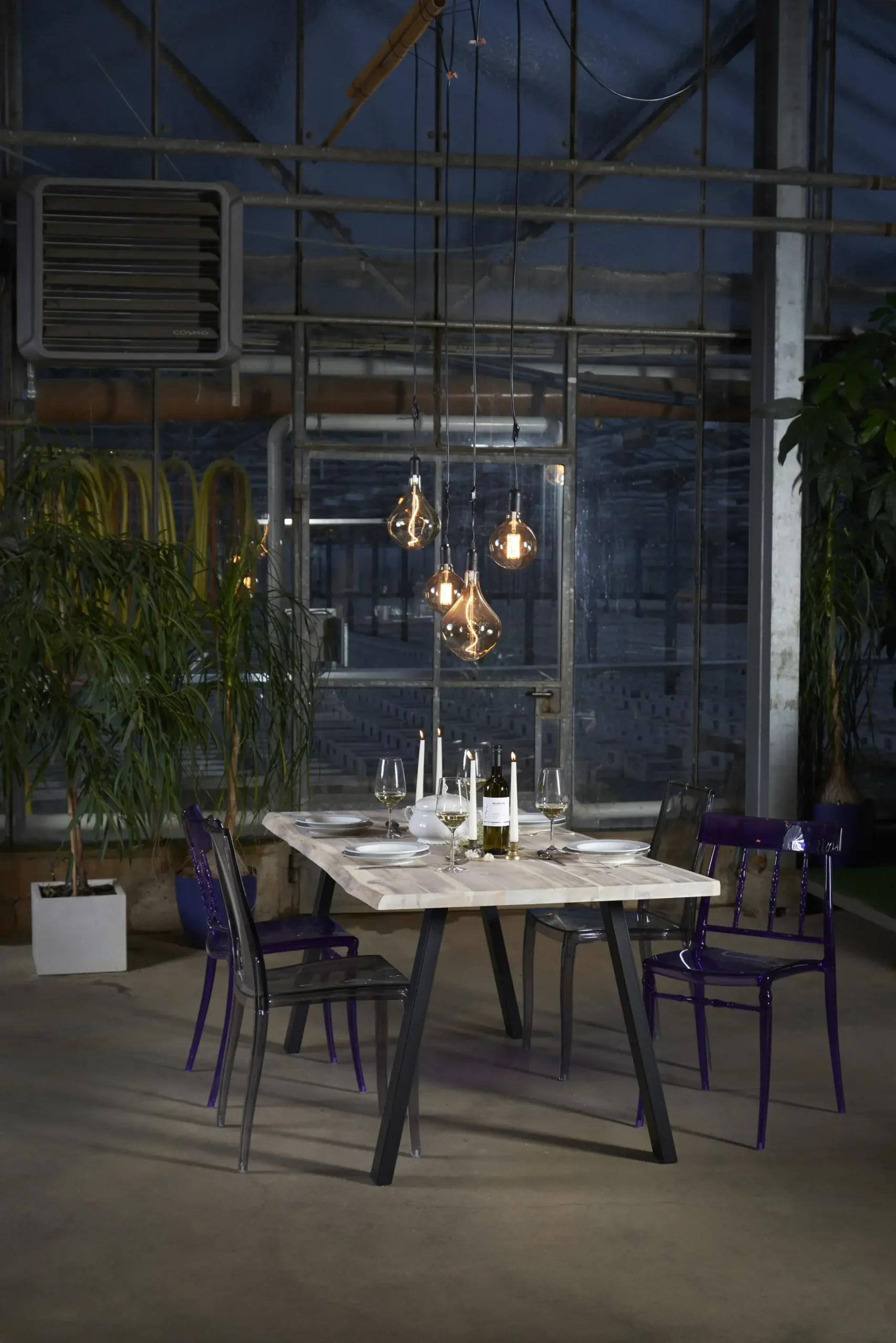 Tischplatte Akazie massiv mit natürlicher Kante 180 x 90 x 3,8 cm