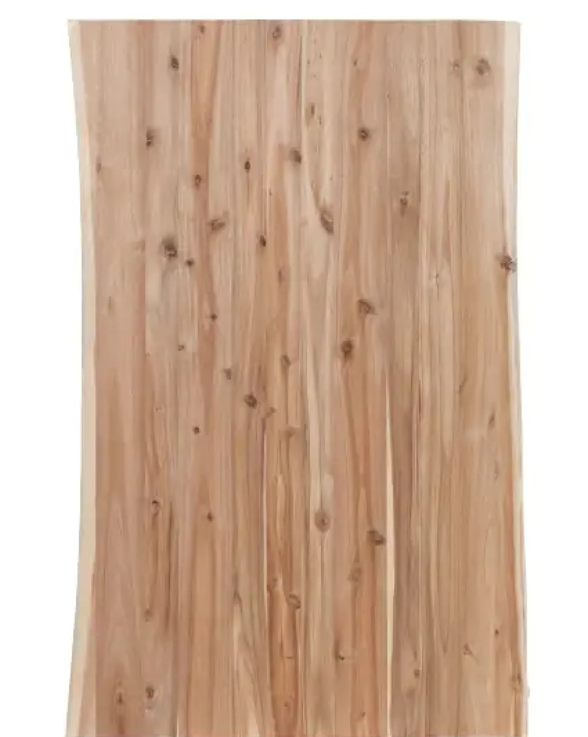 Tischplatte Akazie massiv mit natürlicher Kante 180 x 90 x 3,8 cm