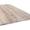Tisch-Set "Live Edge" Akazie 200 x 90 cm x 38 mm inkl. Tischbeine X-Form