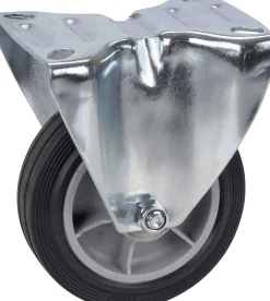 Transportgeräte-Bockrolle 100 x 30 mm Tragkr. 70 kg