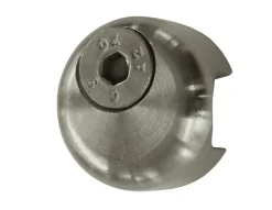 Treba E69 Edelstahl Klemmhalter mit Senkung