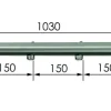 Treba E3 MegaTec Geländerstab Ø 4,2 x 103 cm Ø 4,2 x 103 cm