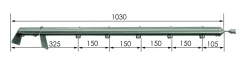 Treba E3 MegaTec Geländerstab Ø 4,2 x 103 cm Ø 4,2 x 103 cm