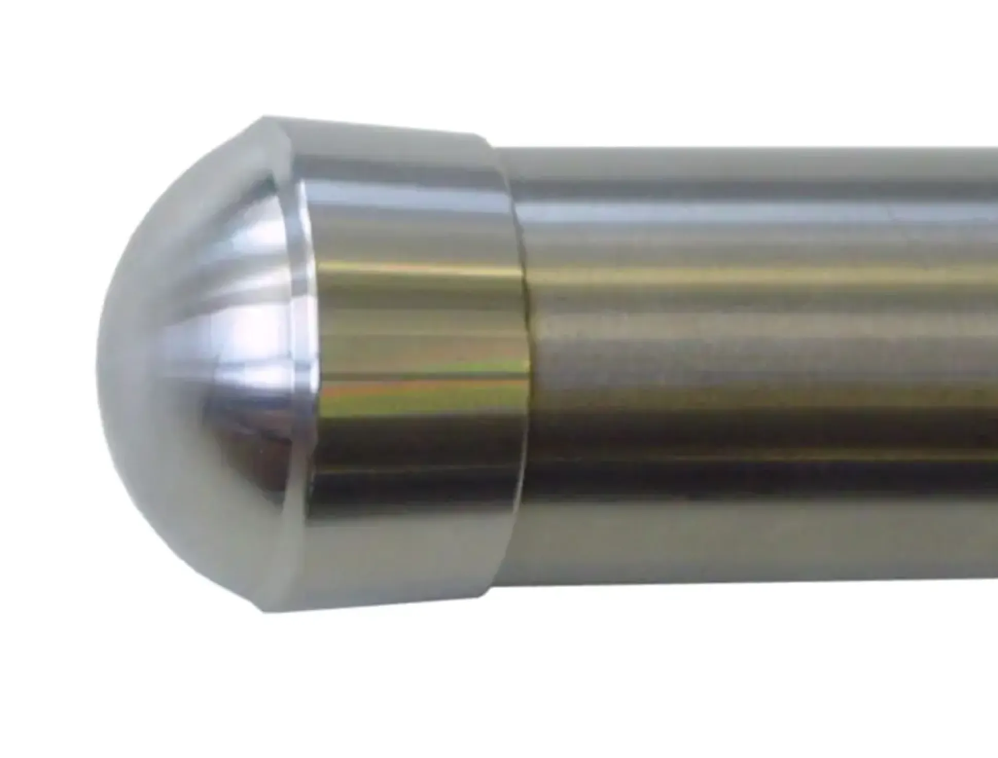 Treba Endkappe E8 Edelstahl für Metallhandlauf