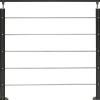 Treba Geländer-Set Aluminium AB10 anthrazit Bodenmontage