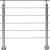 Treba Geländer-Set Aluminium AB5 eloxiert seitliche Montage