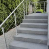 Treba Geländer-Set Aluminium AB6 eloxiert Bodenmontage