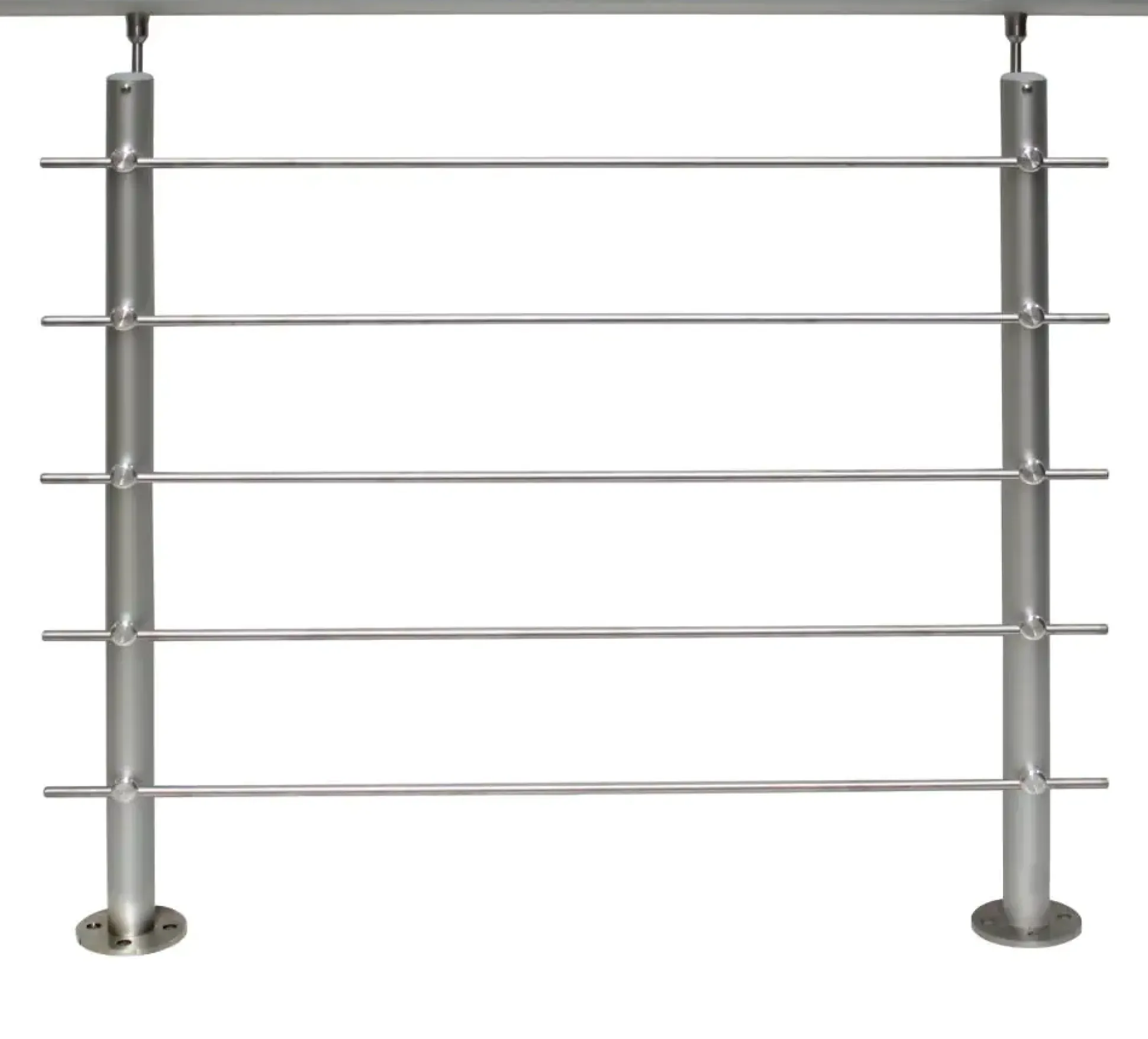 Treba Geländer-Set Edelstahl EB6 Bodenmontage