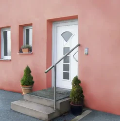 Treba Geländerset GE1 Eingangsgeländer Oberbodenmontag 150 cm