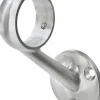 Treba Kugelringhalter B103 silber matt mit 3-Punktbefestigung