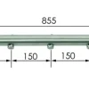 Treba MegaTec Geländerstab E2 Edelstahl Länge 85,5 cm
