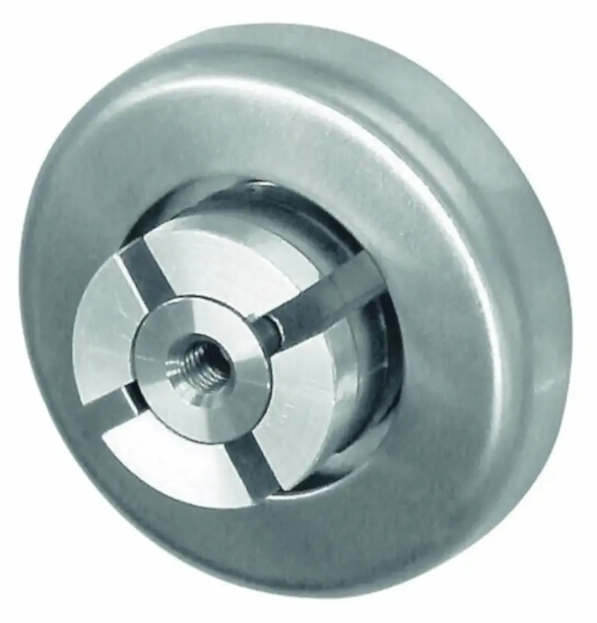 Treba Wandhalter E15 Edelstahl für Metallhandlauf