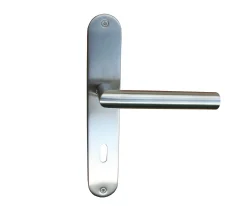 TrendLine BB-Langschildgarnitur Edelstahl 23,5 x 4 cm abgerundet