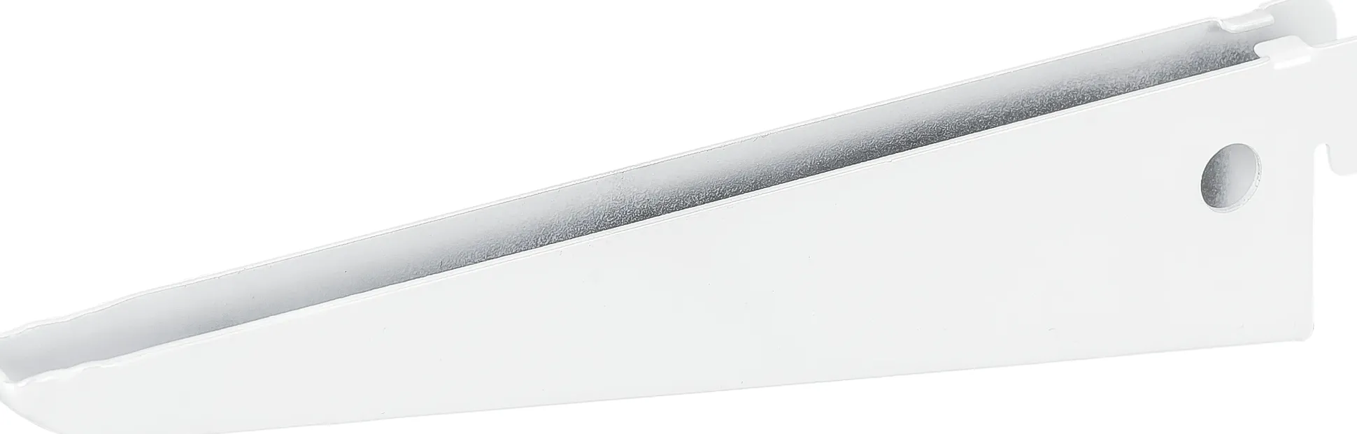 TrendLine Doppellochträger 2-reihig weiß 17 x 4 cm