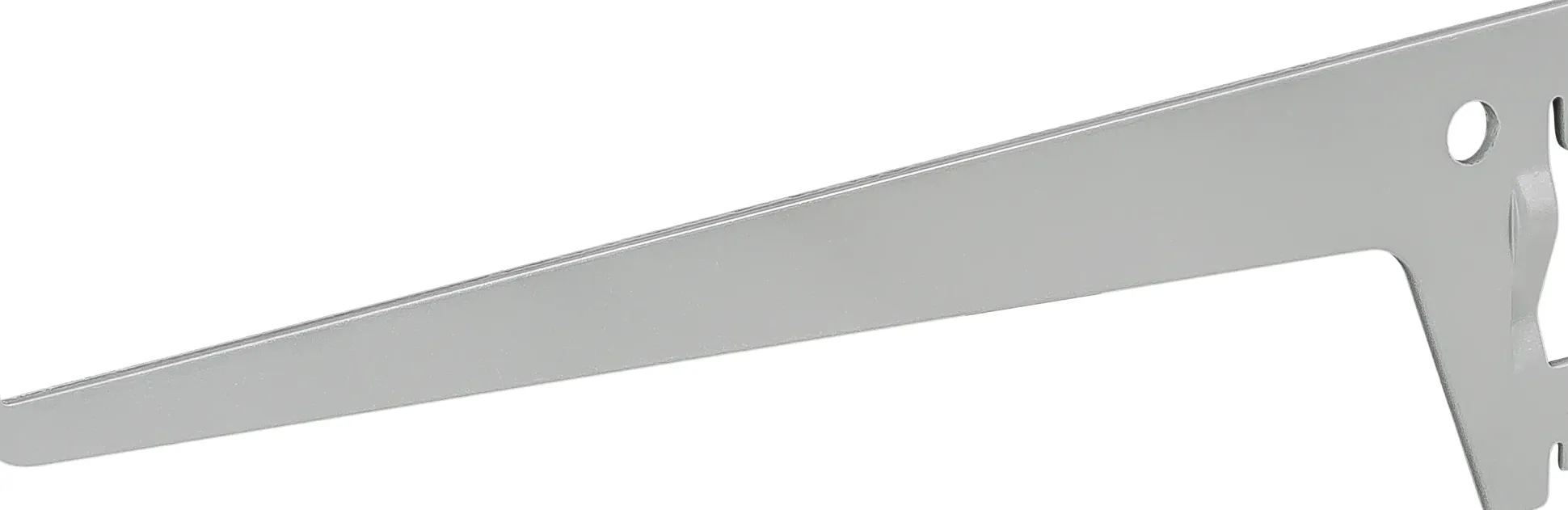 TrendLine Einlochträger 1-reihig grau 15 x 7 cm