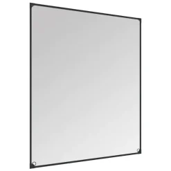 TrendLine Fliegenschutz-Magnetfenster 100 x 120 cm anthrazit/anthrazit kürzbar