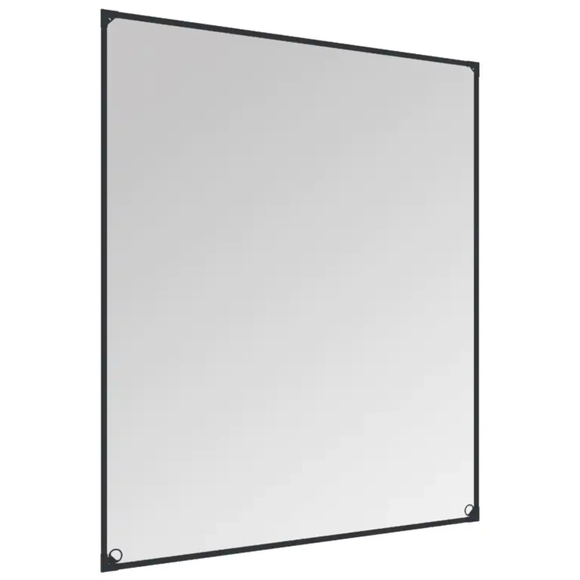 TrendLine Fliegenschutz-Magnetfenster 100 x 120 cm anthrazit/anthrazit kürzbar
