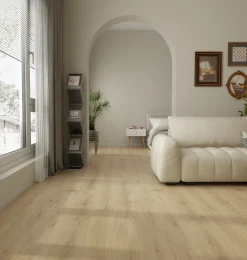 TrendLine Vinylboden Eiche Landhausdiele mit Trittschalldämmung