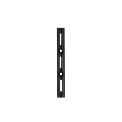 TrendLine Wandschiene 1-reihig schwarz 14,5 x 1,5 cm