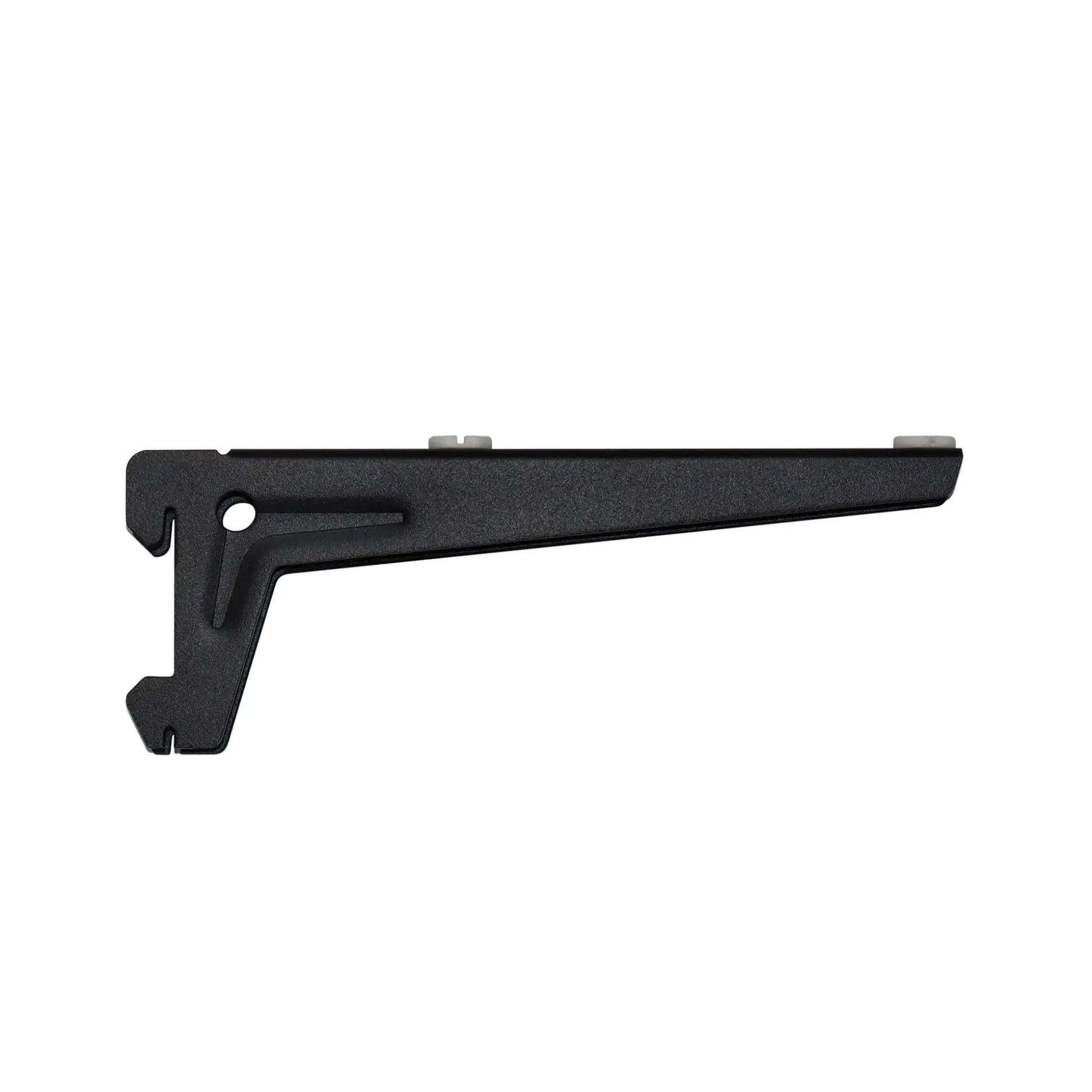 TrendLine Winkelträger 1-reihig/2-reihig schwarz 18 x 5 cm 2 Stück