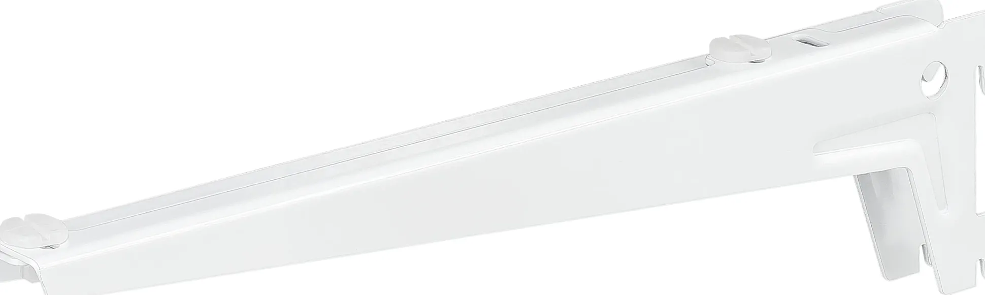TrendLine Winkelträger 1-reihig weiß 18 x 7 cm