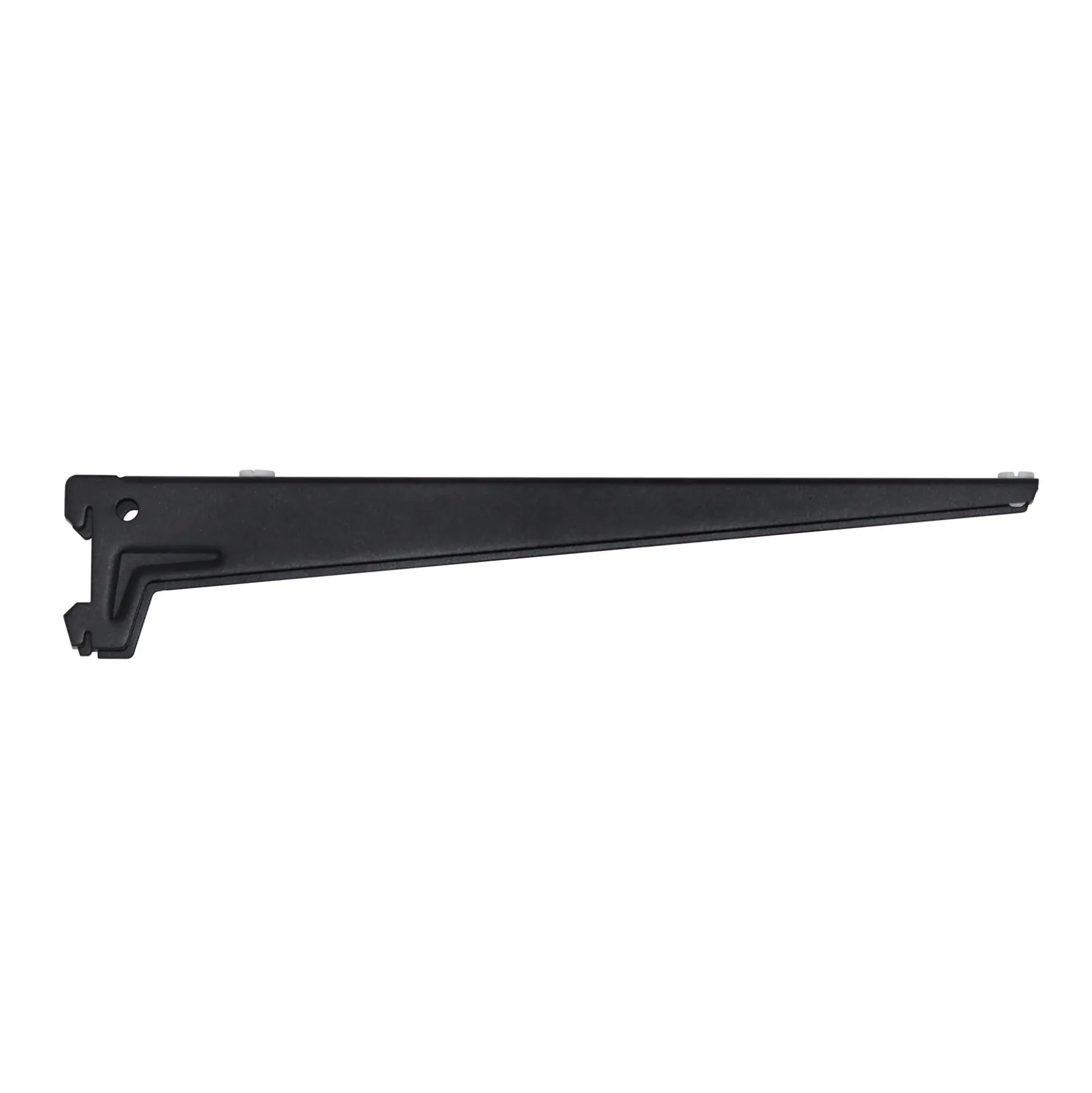 TrendLine Winkelträger 1-reihig/2-reihig schwarz 38 x 5 cm 2 Stück