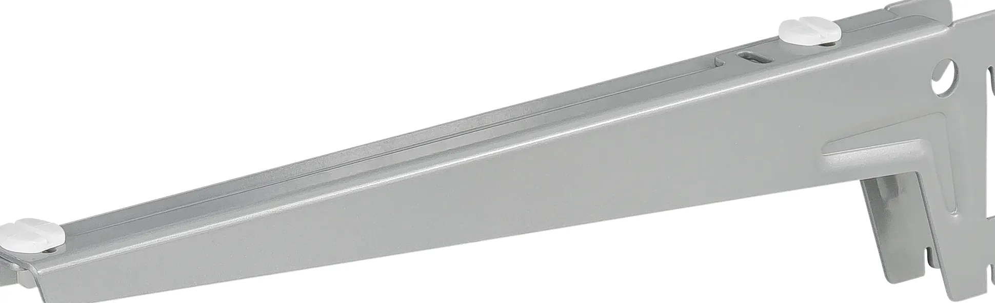 TrendLine Winkelträger 1-reihig grau 49 x 12 cm