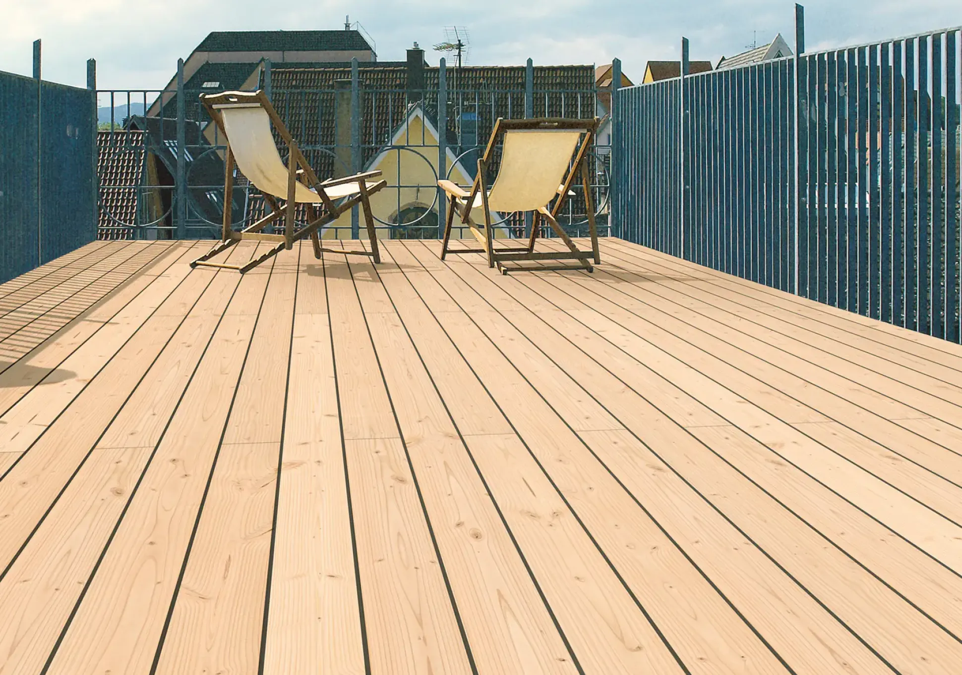 Universaldiele Douglasie 200 cm 95 x 19 mm glatt fein
