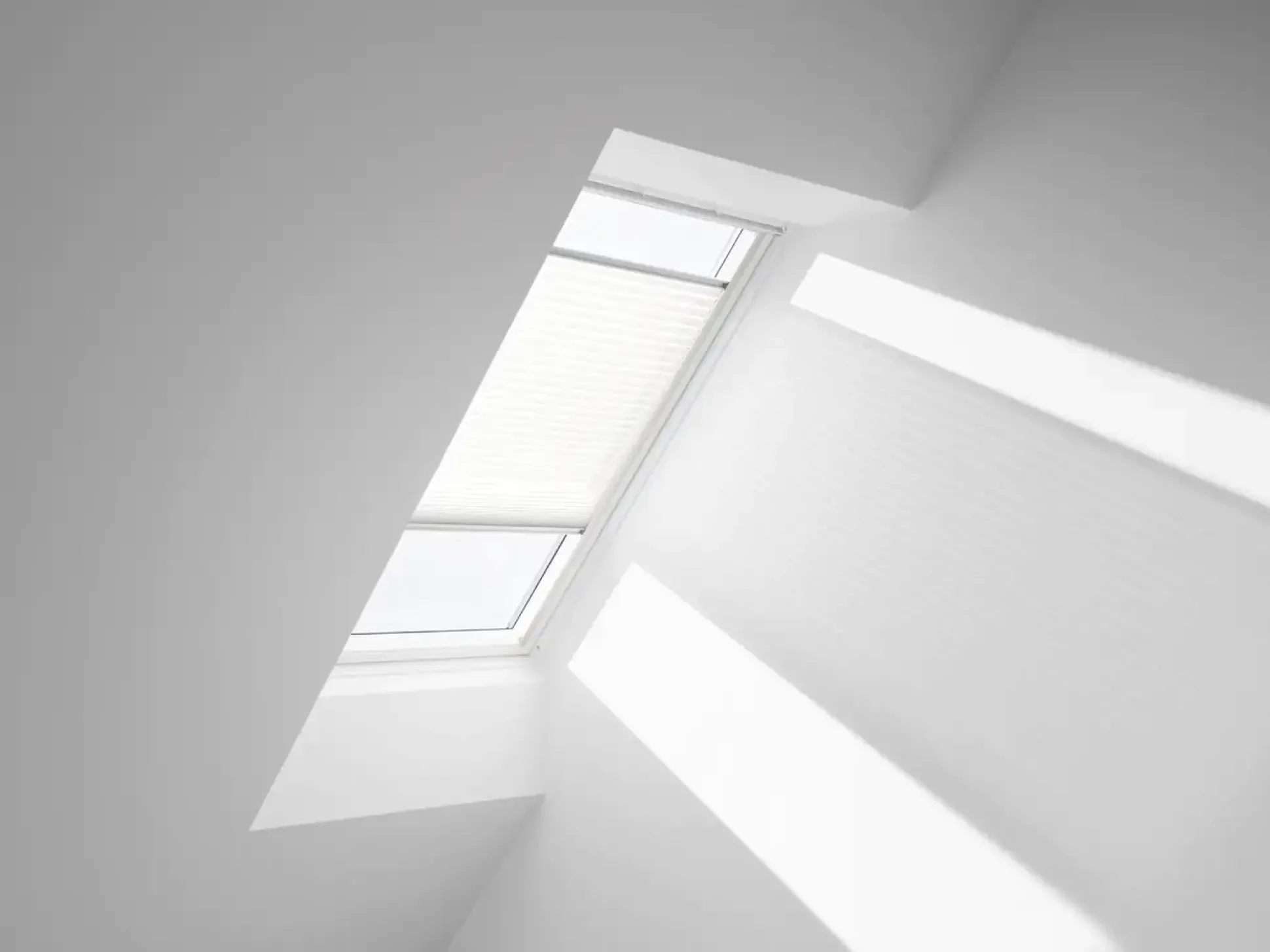 VELUX Plissee manuell FHL MK06 1016S weiß