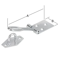 Vormann Drahtüberfallen verzinkt 100 x 30 mm