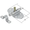 Vormann Feder-Grendelriegel verzinkt 40 x 82 mm