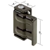 Vormann Fenster- und Türsicherungen braun 16-25 x 24/62 mm