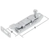 Vormann Fensterriegel verzinkt 80 x 30 mm gekröpfte Form