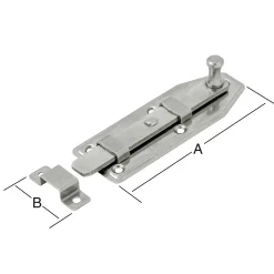 Vormann Fensterriegel 80 x 30 mm