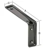 Vormann 3F-Konsolen schwarz 23.5 x 16 cm
