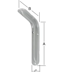 Vormann Format-Standard-Konsolen titangrau 24.5 x 16.5 cm
