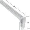 Vormann L-Profil-Konsole 240 x 80 x 46 mm Stahl verzinkt