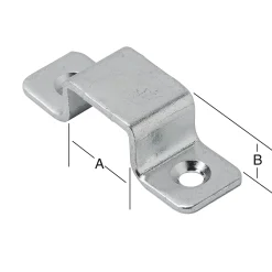 Vormann Riegelschlaufen verzinkt 30 x 14 mm