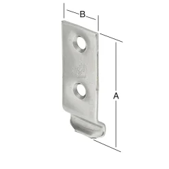 Vormann Schließhaken 46 x 15 mm