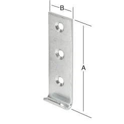 Vormann Schließhaken verzinkt 44 x 18 mm