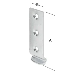 Vormann Schließhaken verzinkt 83 x 25 mm