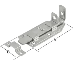 Vormann Türschlossriegel 140 x 56 mm